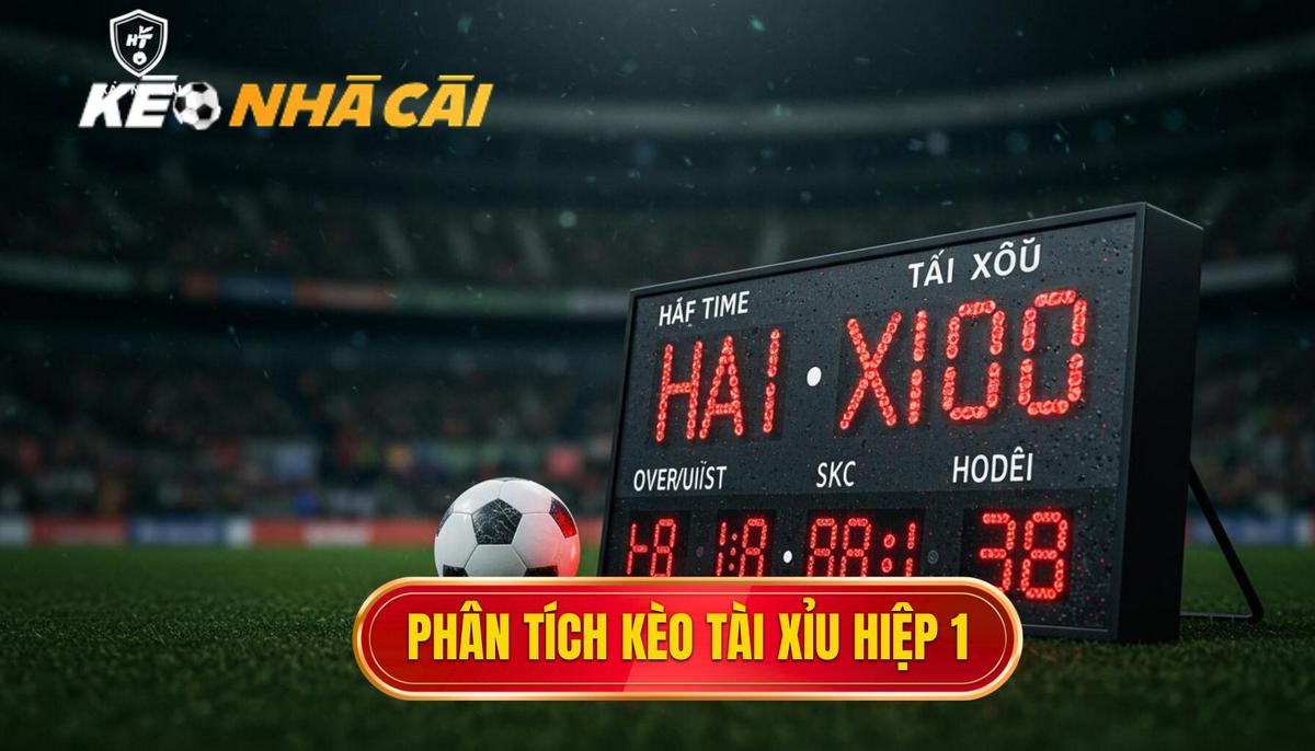 Phân Tích Cơ Bản Về Kèo Tài Xỉu Hiệp 1