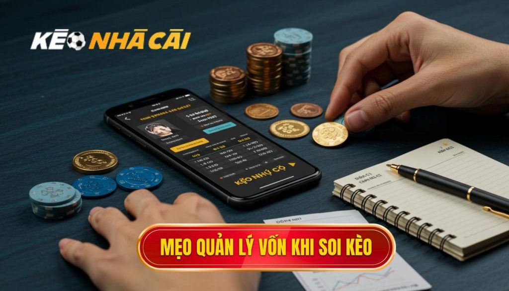 mẹo quản lý vốn khi soi kèo