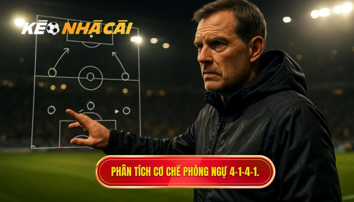 Phân tích chuyên sâu cơ chế phòng ngự của 4-1-4-1