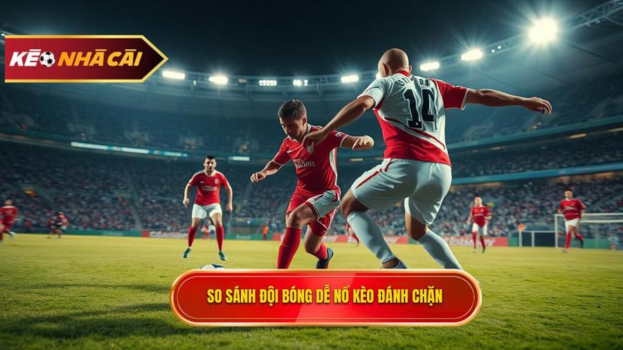 Bảng so sánh các đặc điểm của đội bóng dễ nổ Kèo cược đội ghi bàn từ tình huống đánh chặn
