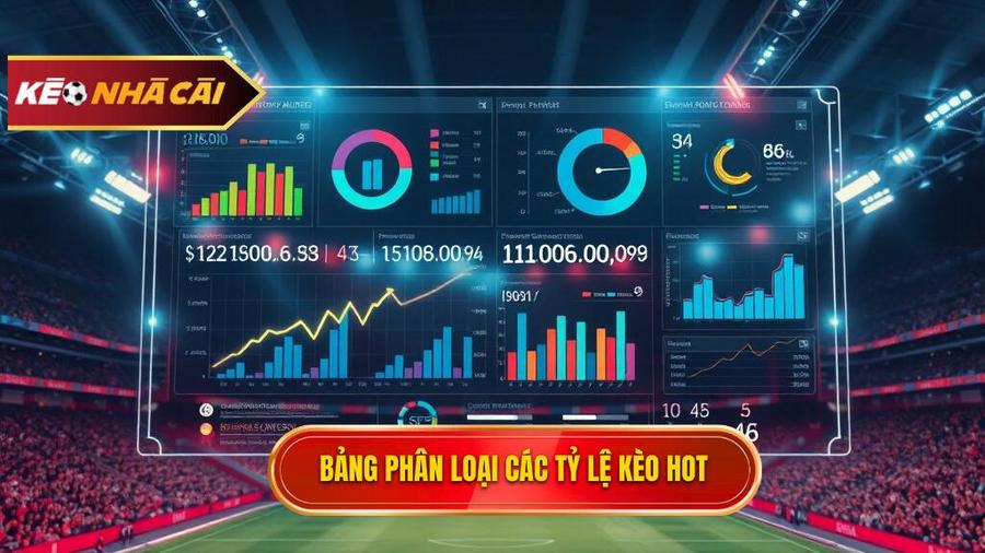 Bảng phân loại các loại kèo phổ biến trong trận đấu hot