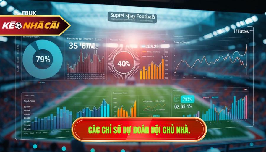 Các chỉ số dự đoán đội chủ nhà.