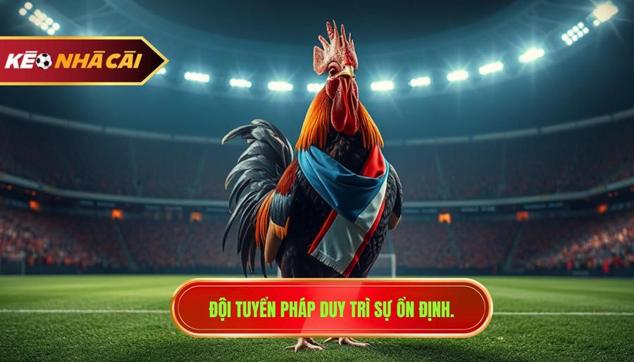2. Đội tuyển Pháp duy trì sự ổn định.