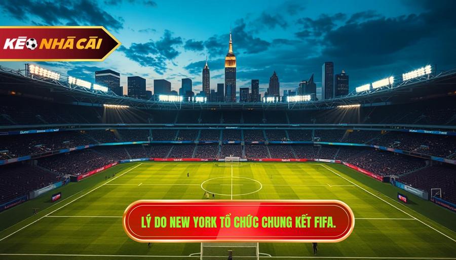 2. Lý do New York tổ chức chung kết FIFA.